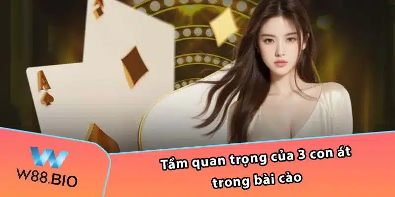 Tầm quan trọng của 3 con át trong bài cào